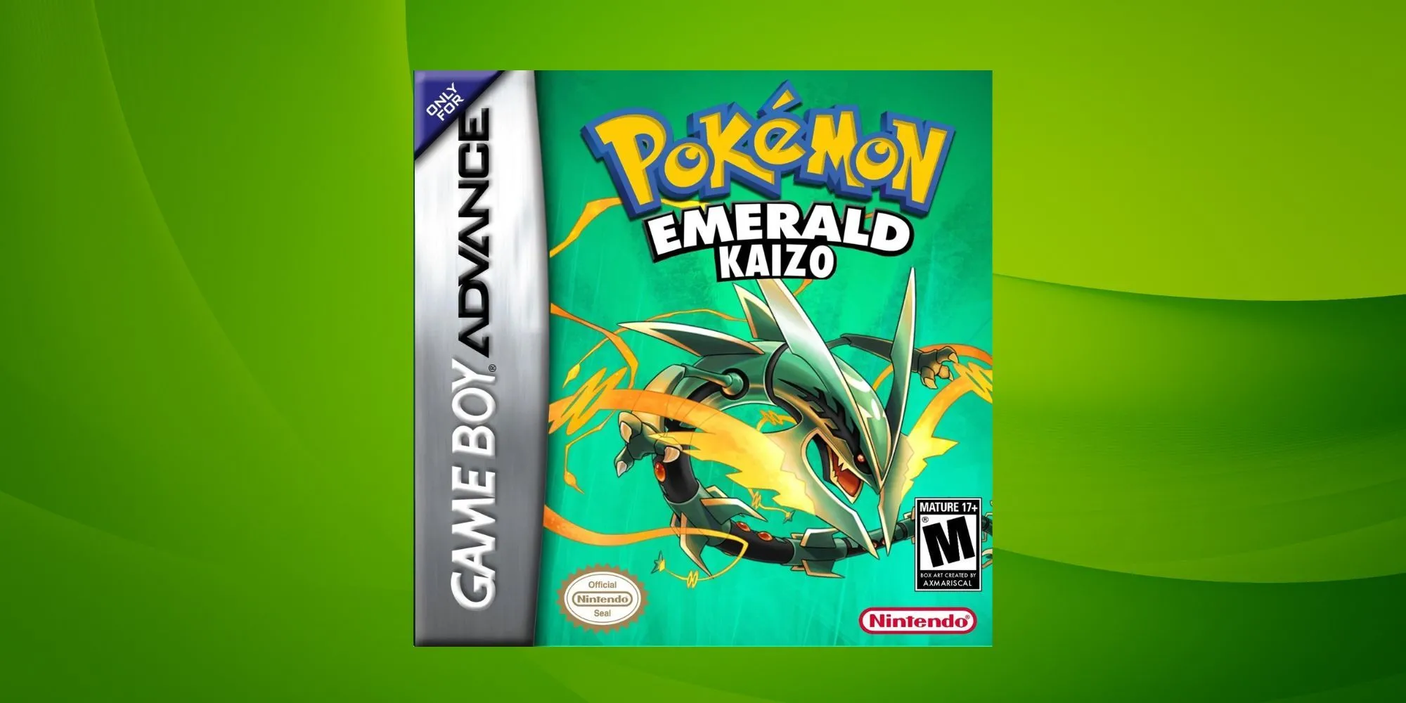 Ảnh minh họa logo hoặc màn hình giới thiệu của Pokémon Emerald Kaizo, ROM hack nổi tiếng về độ khó
