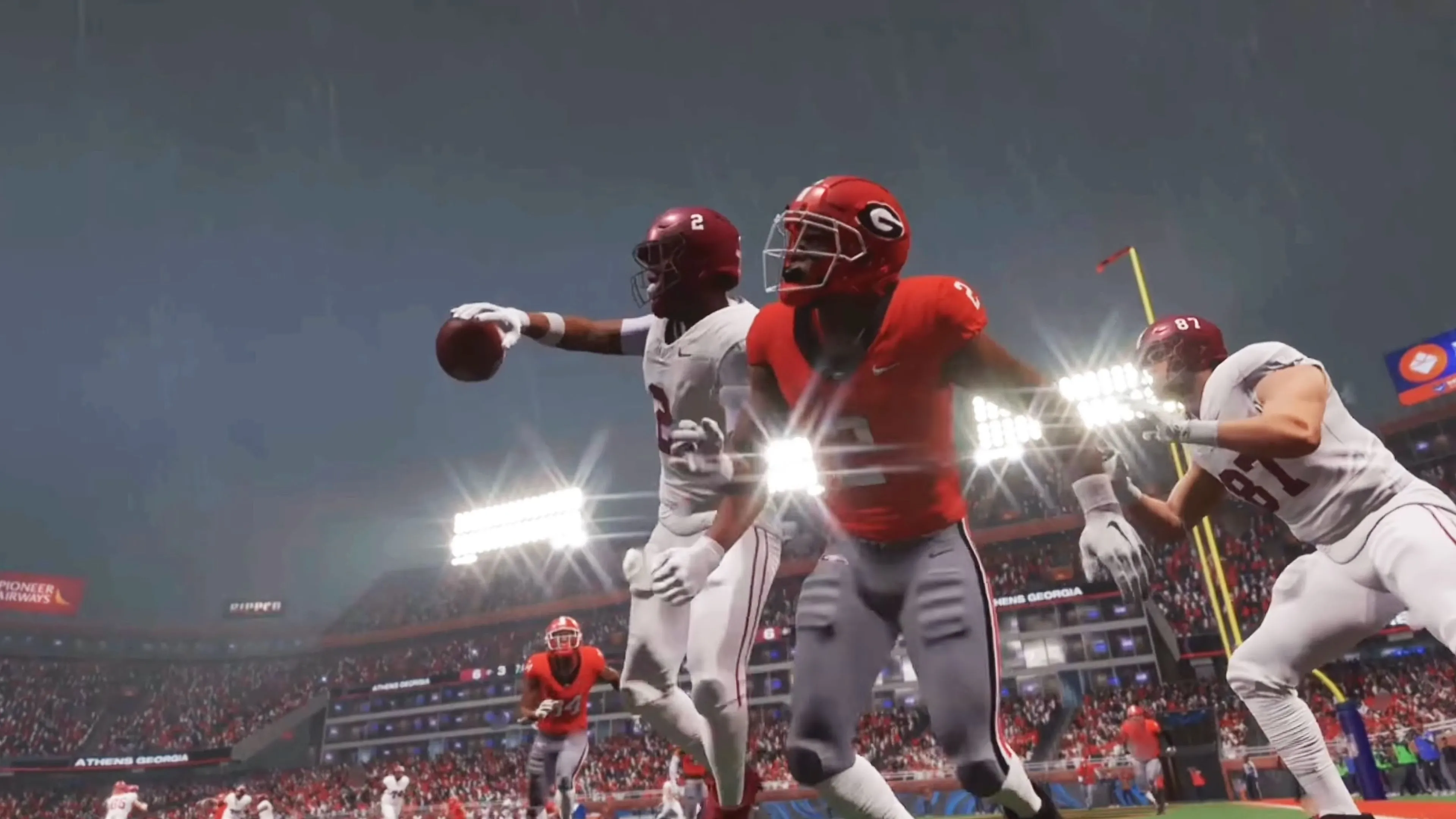 Ảnh gameplay thể hiện đồ họa College Football 26
