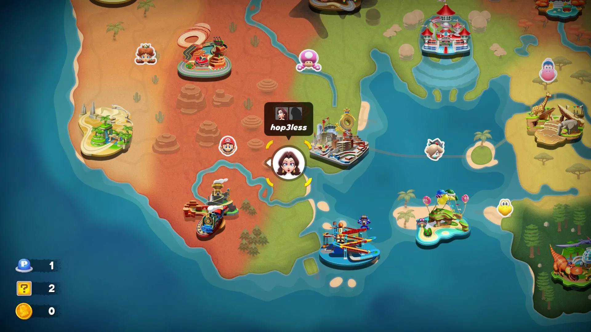 Chế độ Free Roam gây thất vọng trong Mario Kart World