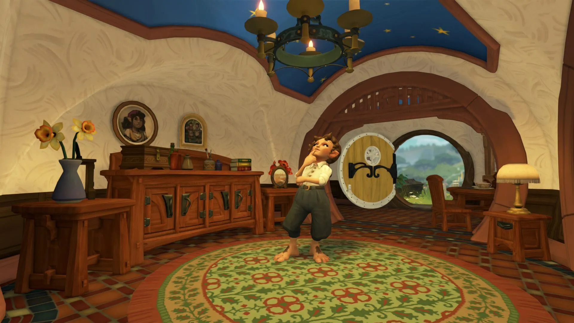 Cộng đồng người Hobbit sum vầy trong Tales of the Shire
