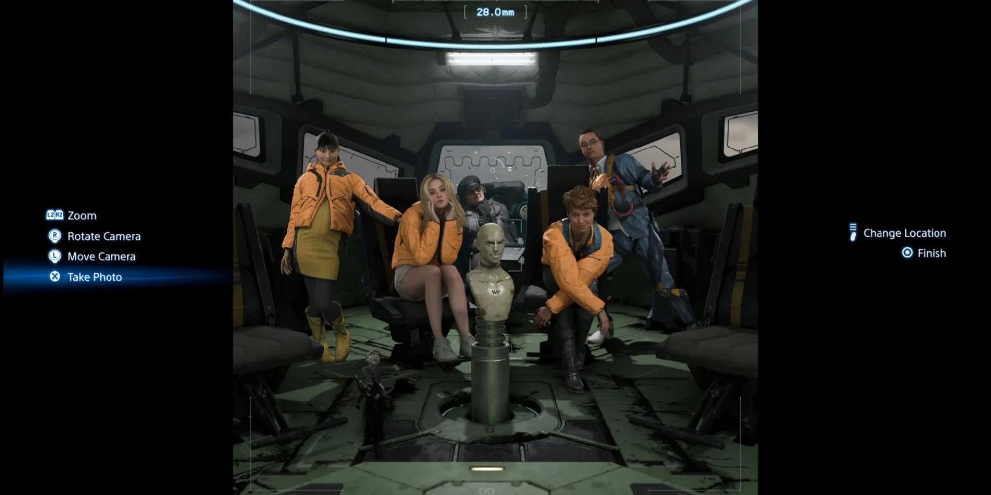 Giao diện menu Corpus trong Death Stranding 2 hiển thị thông tin chi tiết.