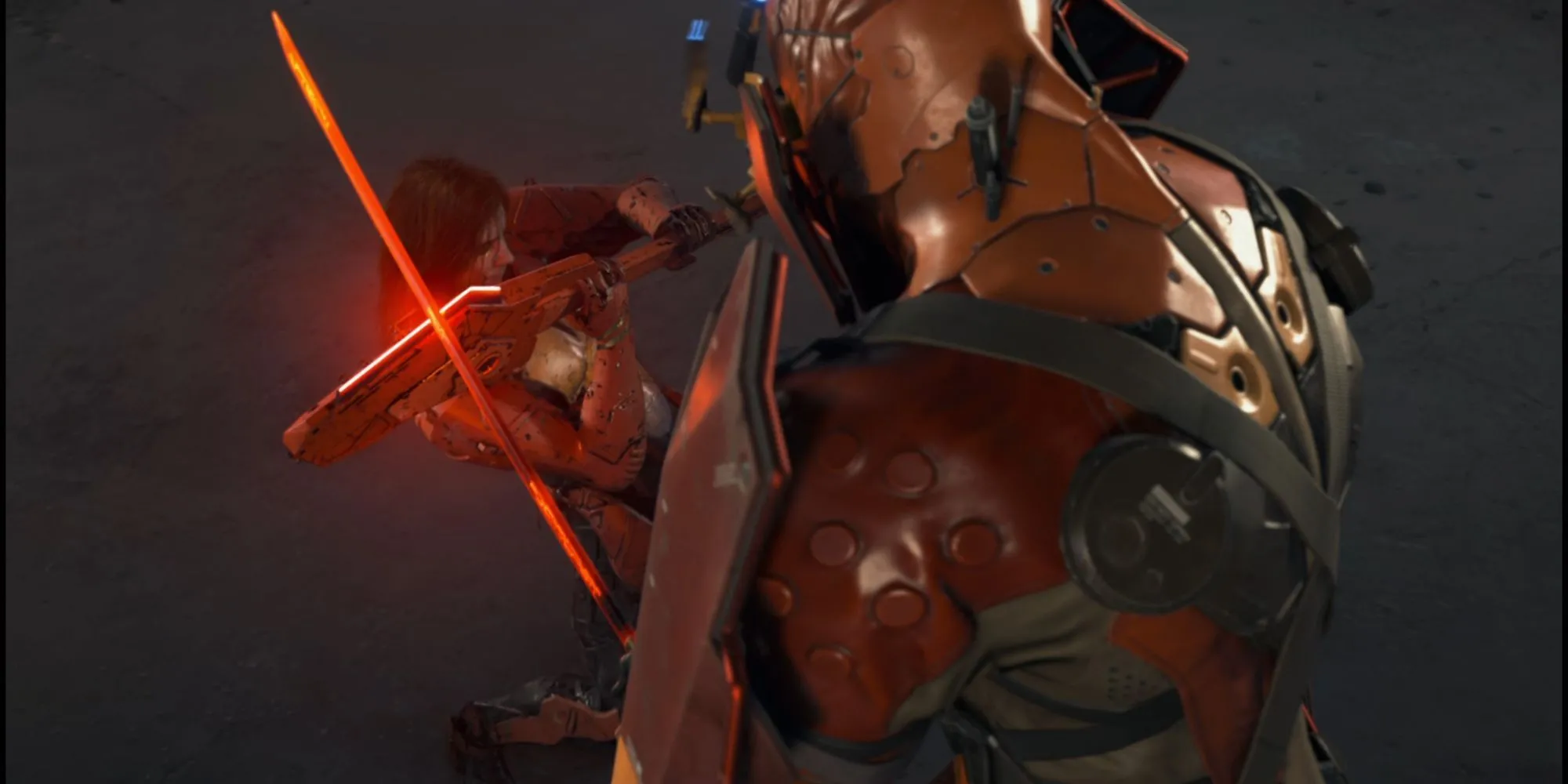 Hình ảnh Kojima Productions và logo trên một tòa nhà trong game Death Stranding 2.