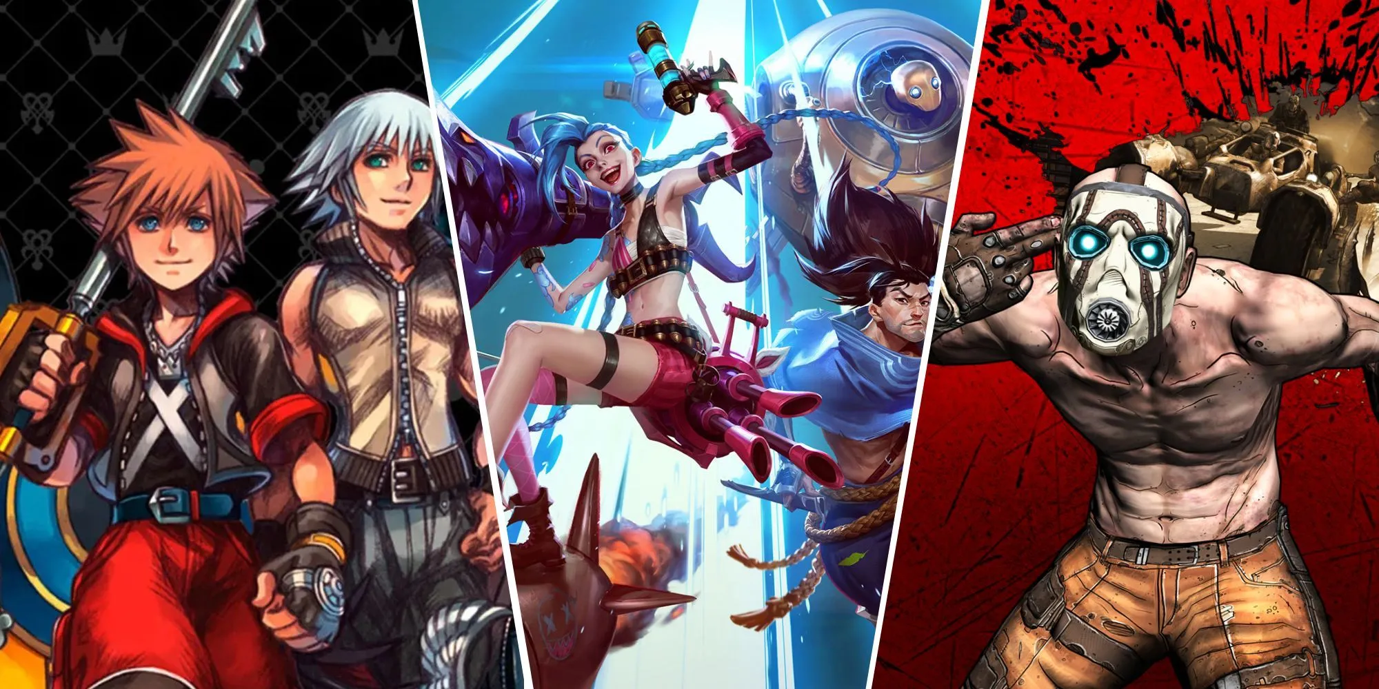 Hình ảnh minh họa các thương hiệu game lớn có thể trở thành game hero shooter hấp dẫn