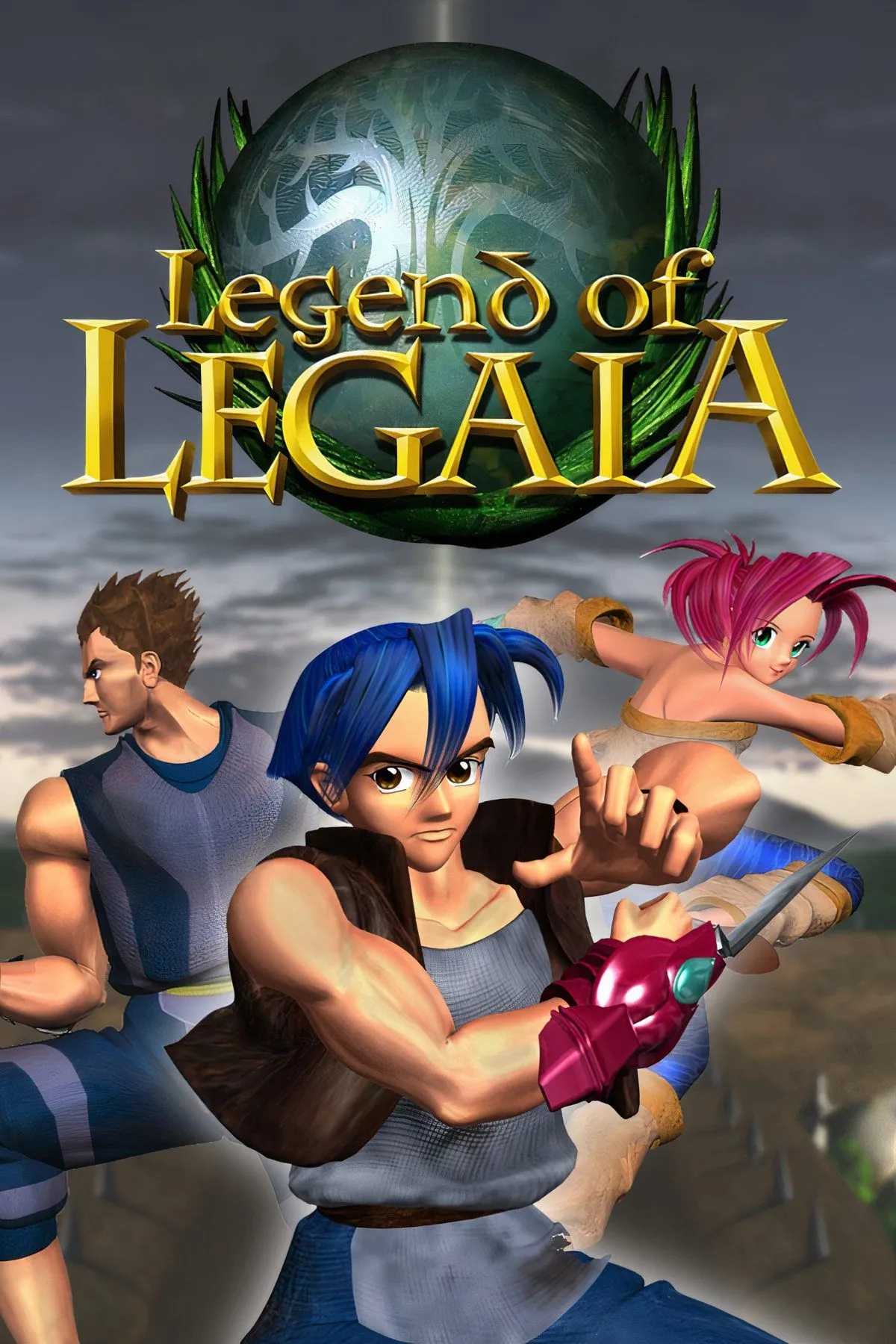 Legend of Legaia, một JRPG độc đáo trên PS1 với hệ thống chiến đấu dựa trên combo và đồ họa 3D cổ điển, thể hiện một trong ba nhân vật chính