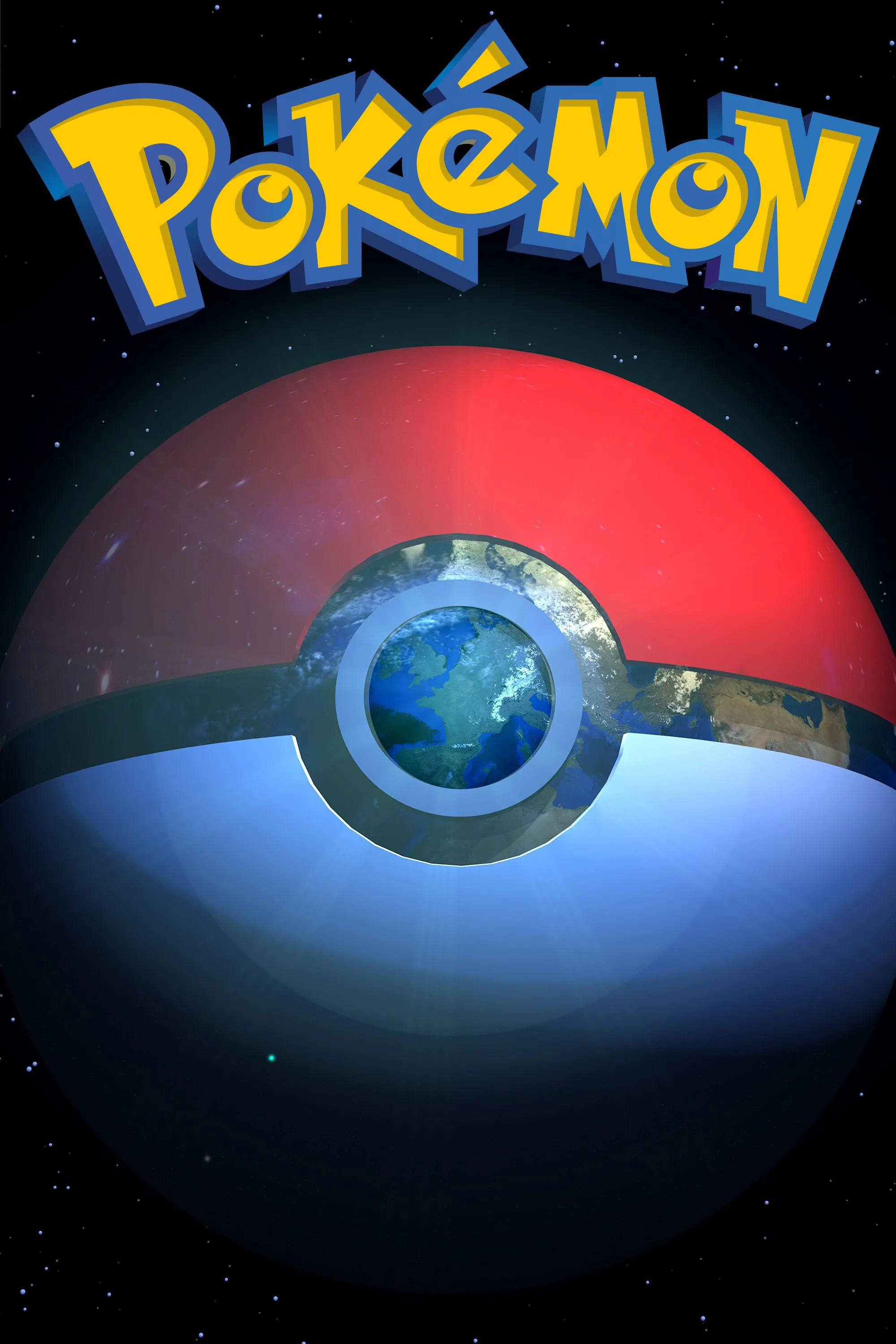 Logo thương hiệu game và thẻ bài Pokemon