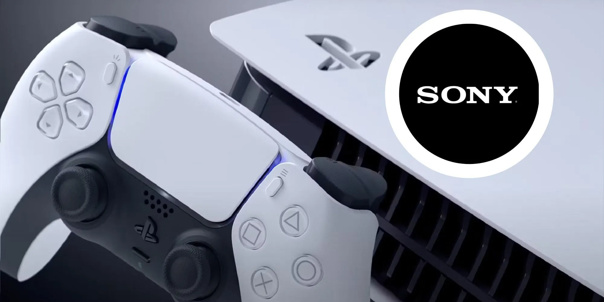 Máy chơi game PS5 và tay cầm DualSense đặt trên bàn, biểu tượng cho sức mạnh và sự phổ biến của hệ máy PlayStation 5