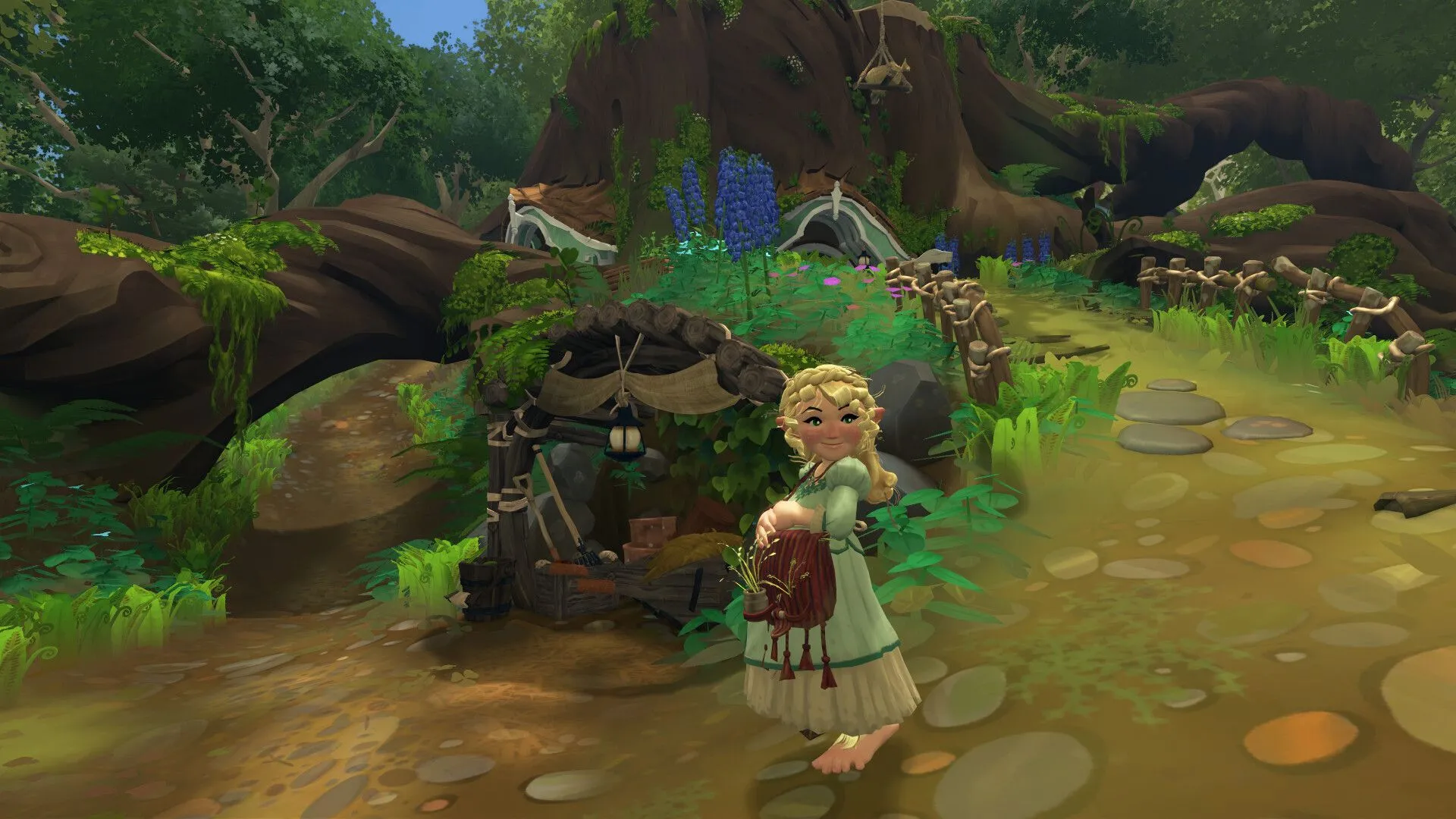 Người Hobbit nấu ăn và thu hoạch trong Tales of the Shire