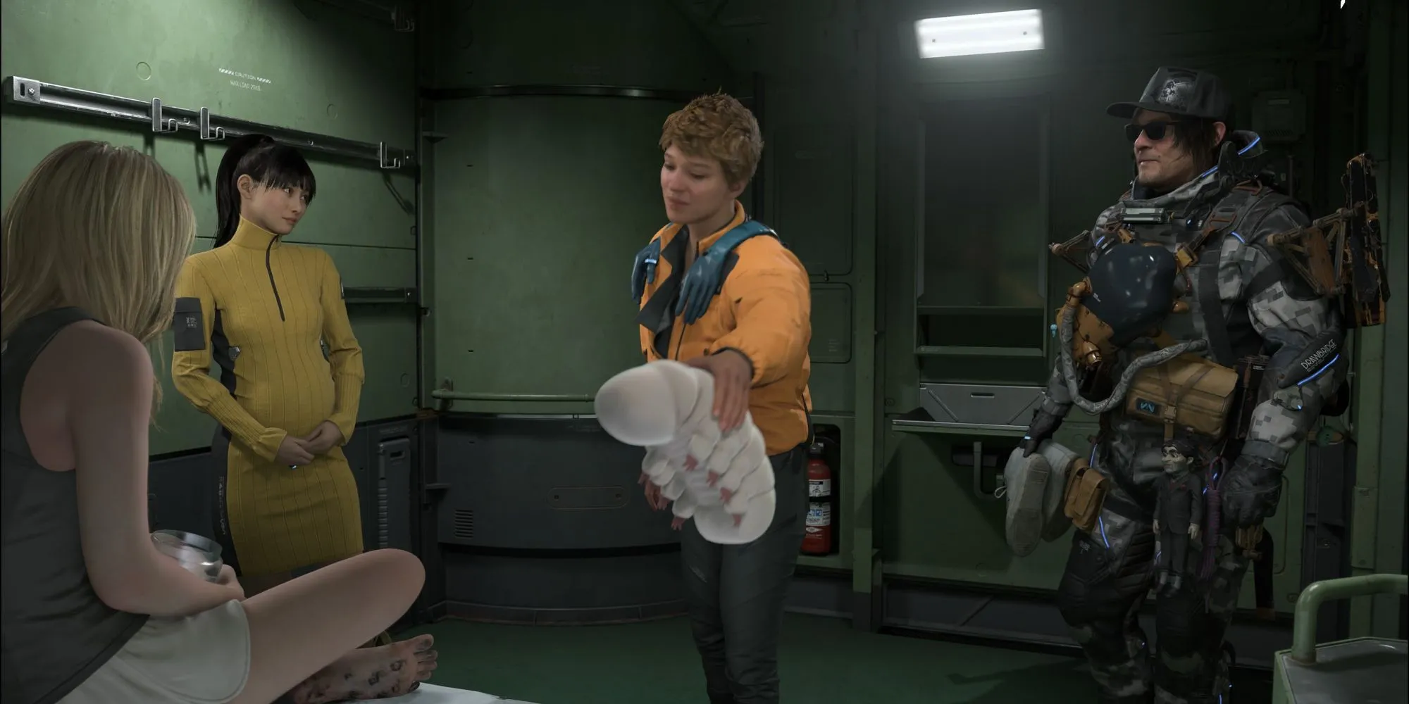 Nhân vật Higgs trở lại trong Death Stranding 2.