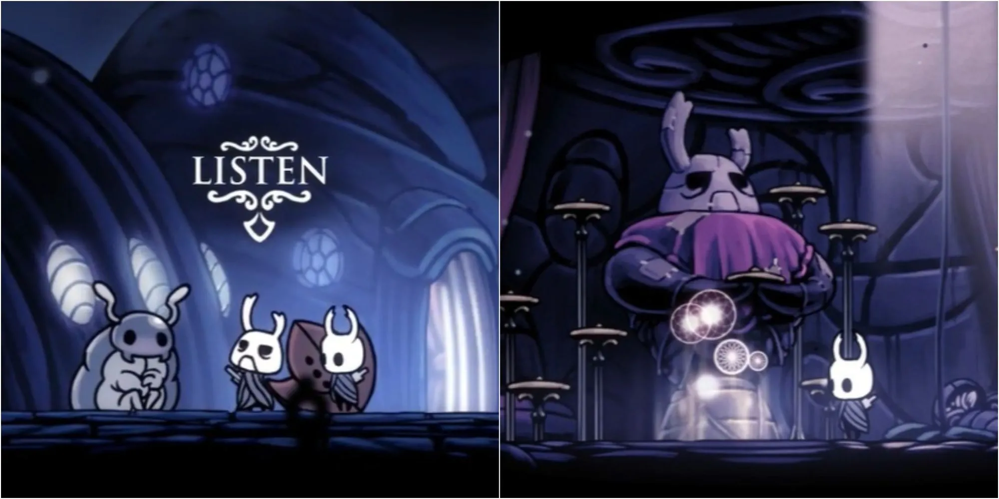 Dung Defender trong Hollow Knight, chuẩn bị cho trận chiến với White Defender trong DLC Hidden Dreams