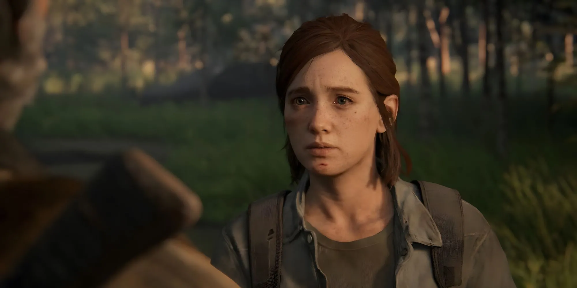 Ellie đối mặt với Joel trong một phân cảnh đáng nhớ từ trailer The Last of Us Part II, một khoảnh khắc gây tranh cãi vì sự khác biệt với game cuối cùng.