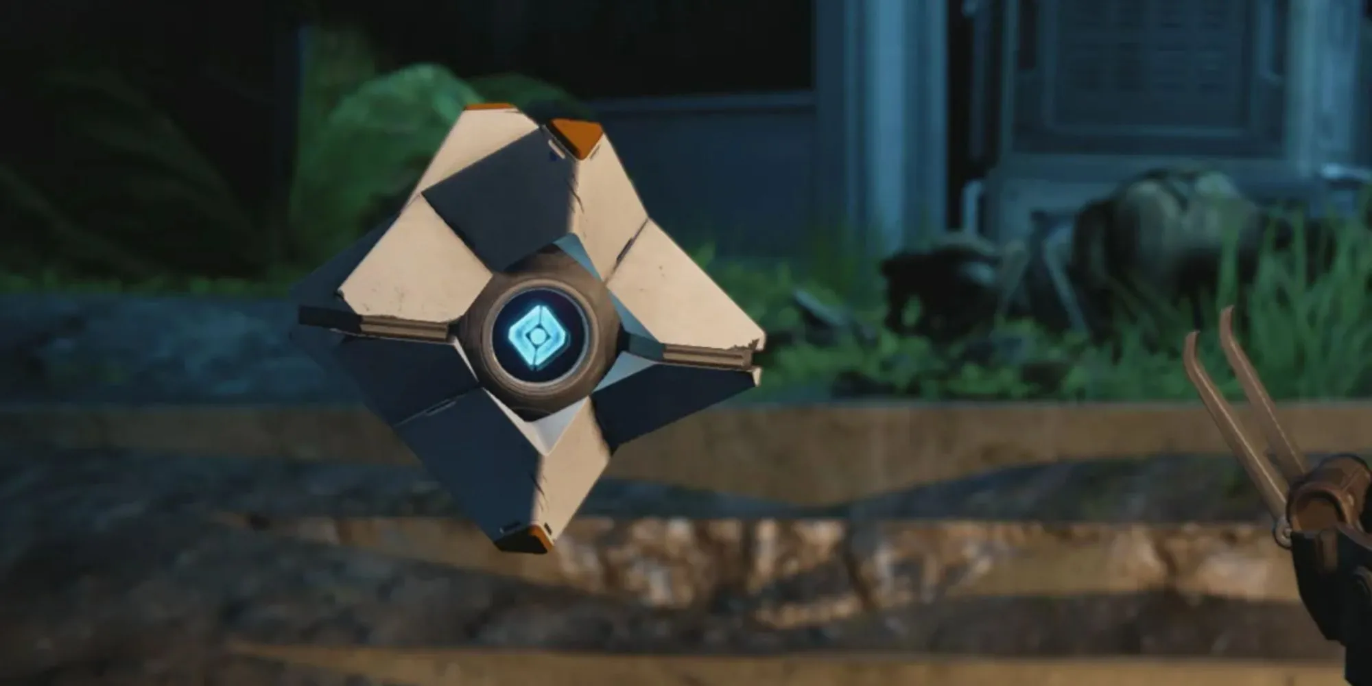 Ghost đồng hành cùng người chơi khám phá thế giới rộng lớn trong Destiny, một phần của tầm nhìn cốt truyện ban đầu đầy tham vọng.