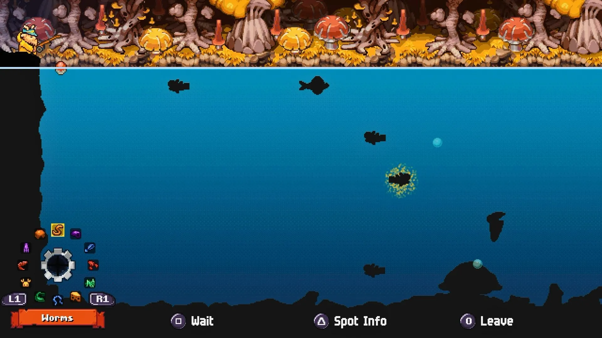 Minigame câu cá thư giãn được thêm vào trong DLC Chained Echoes Ashes of Elrant