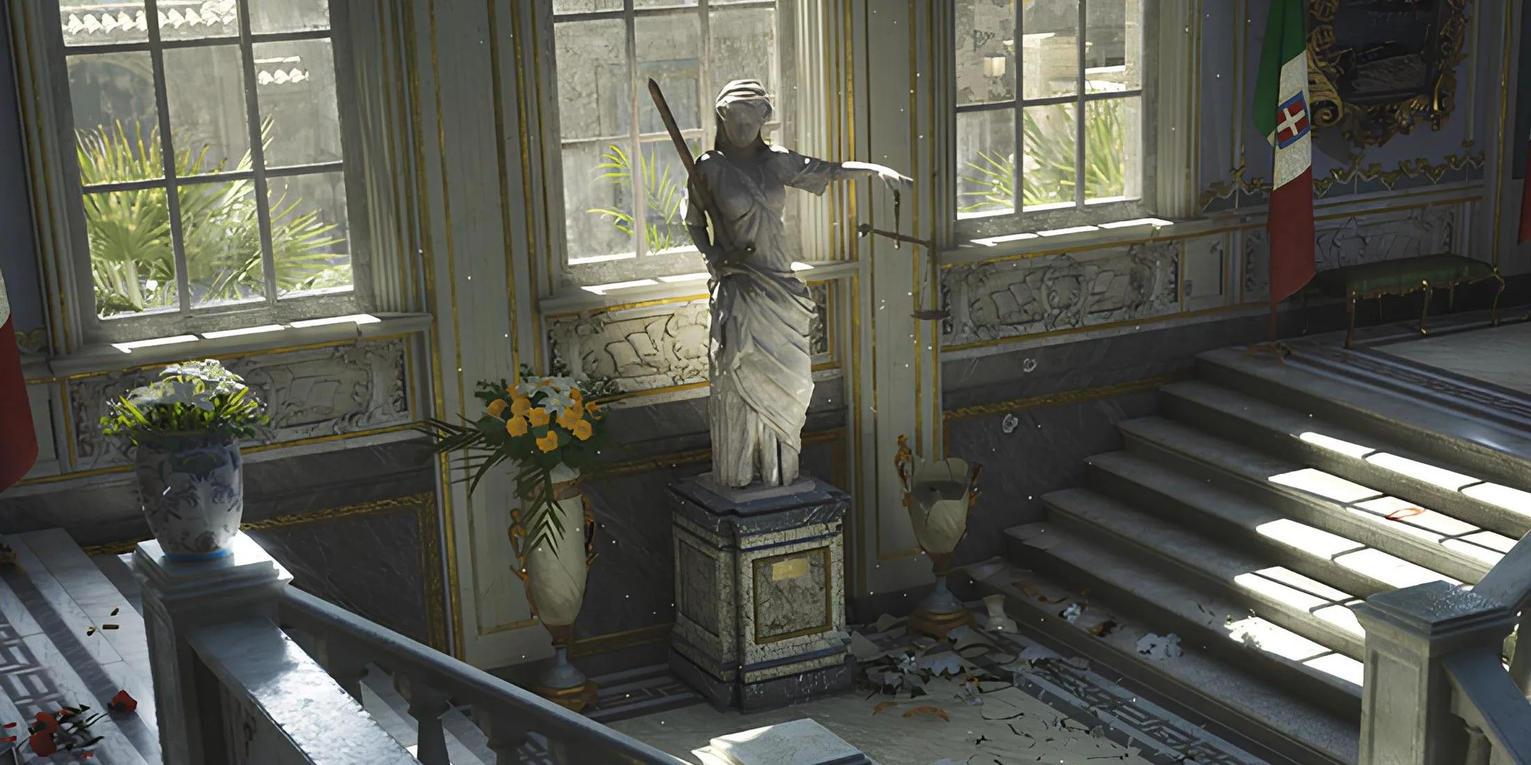 Một cảnh quay đẹp mắt từ Mafia The Old Country, phô diễn đồ họa tuyệt vời của Unreal Engine 5