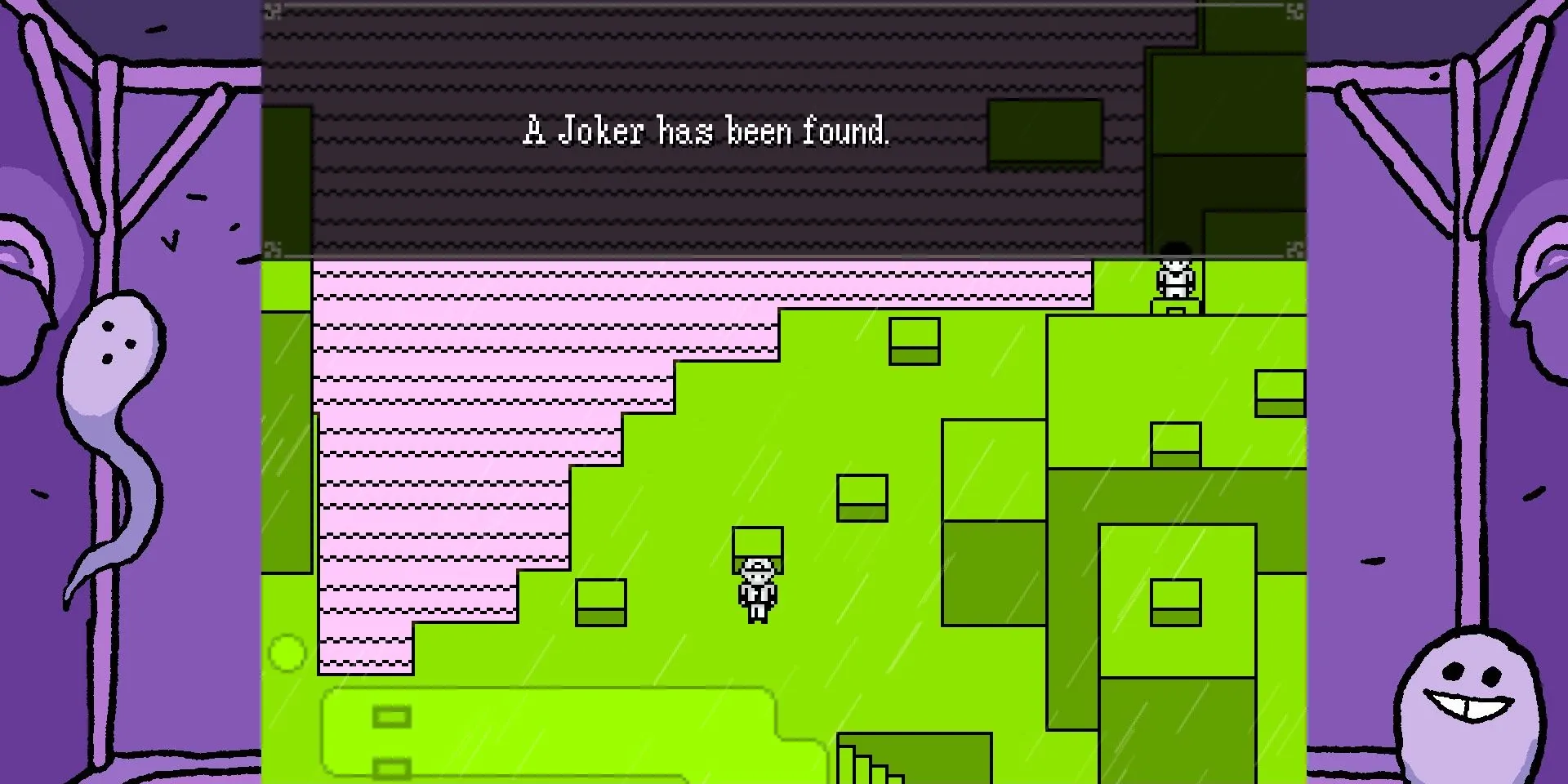 Nhân vật Joker ẩn mình trong thế giới kỳ lạ của OFF Remaster của tựa game indie