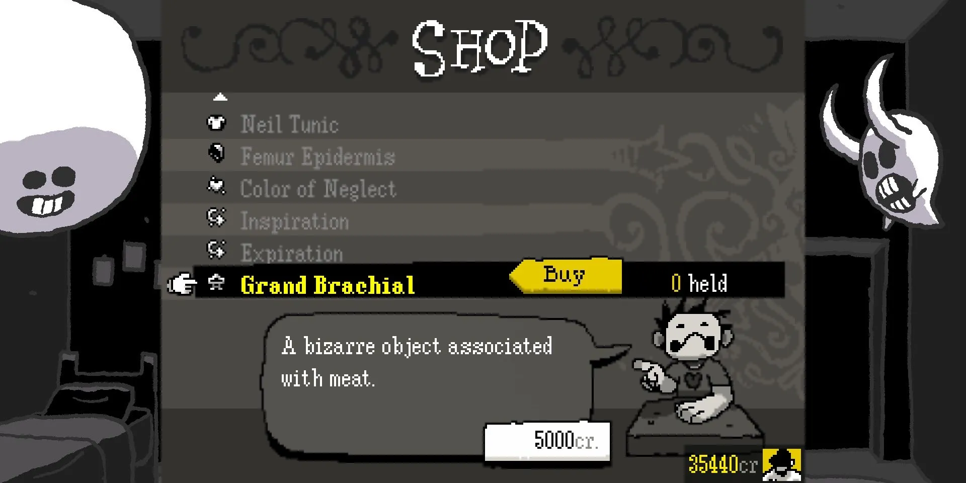 Zacharie bán Grand Brachial trong OFF