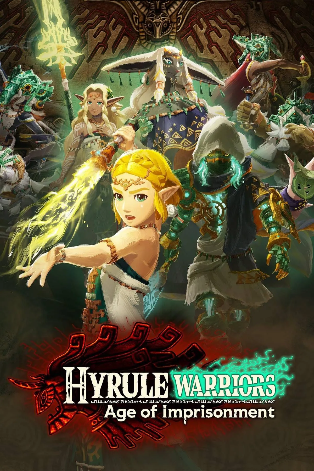Ảnh bìa và hình ảnh in-game Hyrule Warriors: Age of Imprisonment từ bộ ảnh chính thức