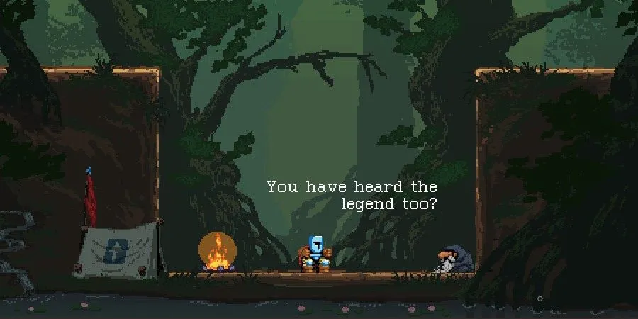 Ảnh chụp màn hình Jump King hiển thị cảnh leo trèo và nền đồ họa pixel nền tối
