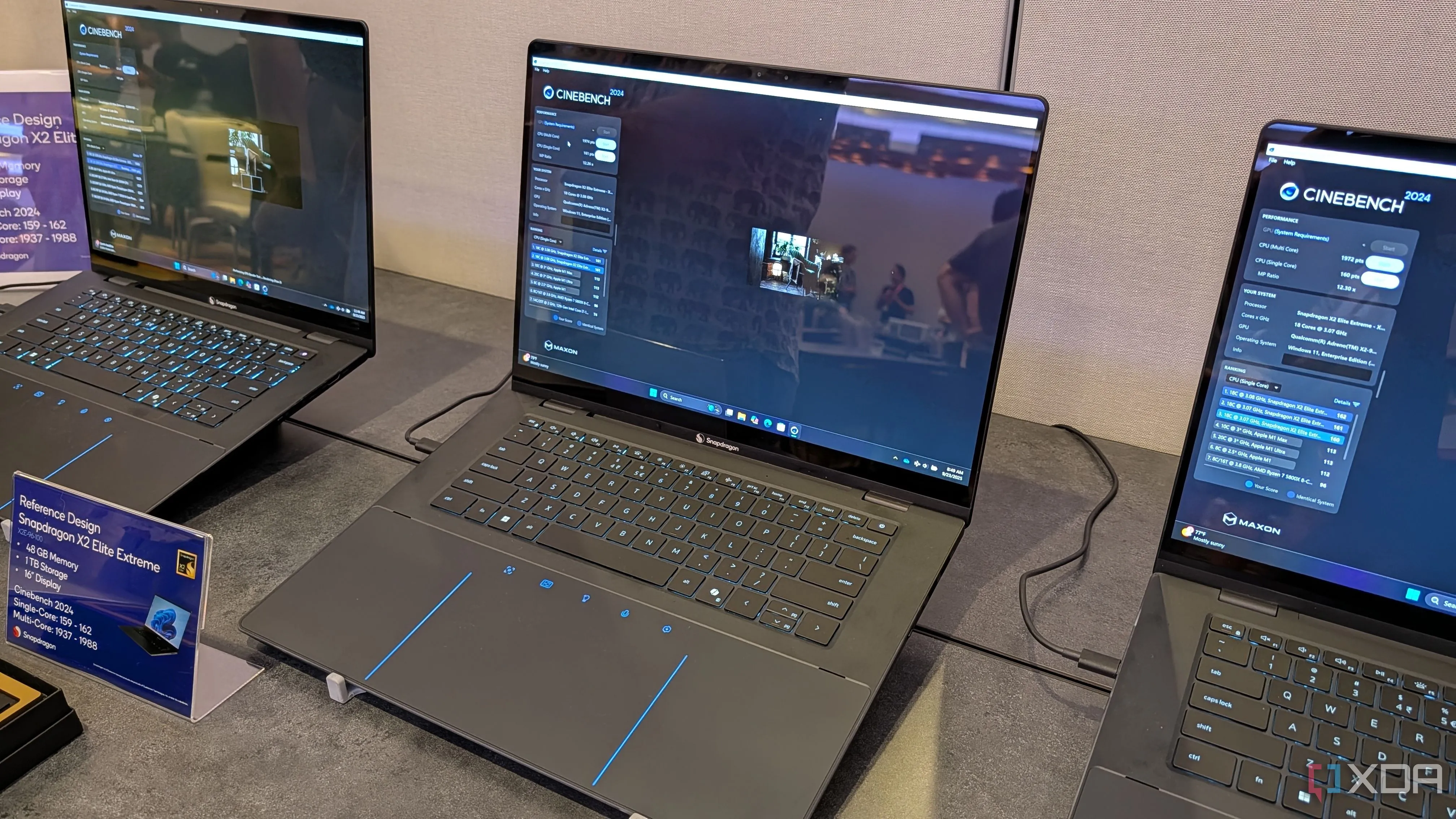 Benchmarks Snapdragon X2 Elite Extreme minh họa mức độ cạnh tranh và áp lực hiệu năng trong phân khúc cao cấp