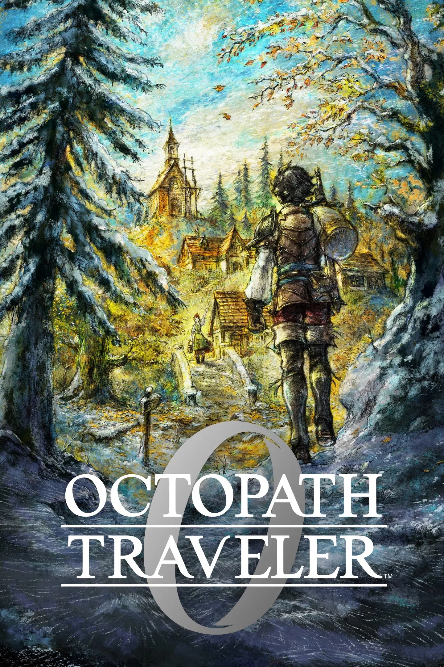 Bìa Octopath Traveler 0 với phong cách nghệ thuật HD-2D và thông tin phát hành