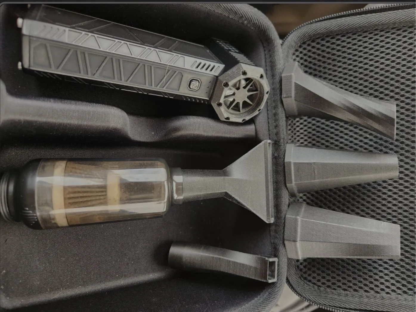 Bộ đầu hút mini in 3D cho máy X3 mini, tiện làm sạch khe bàn phím và quạt