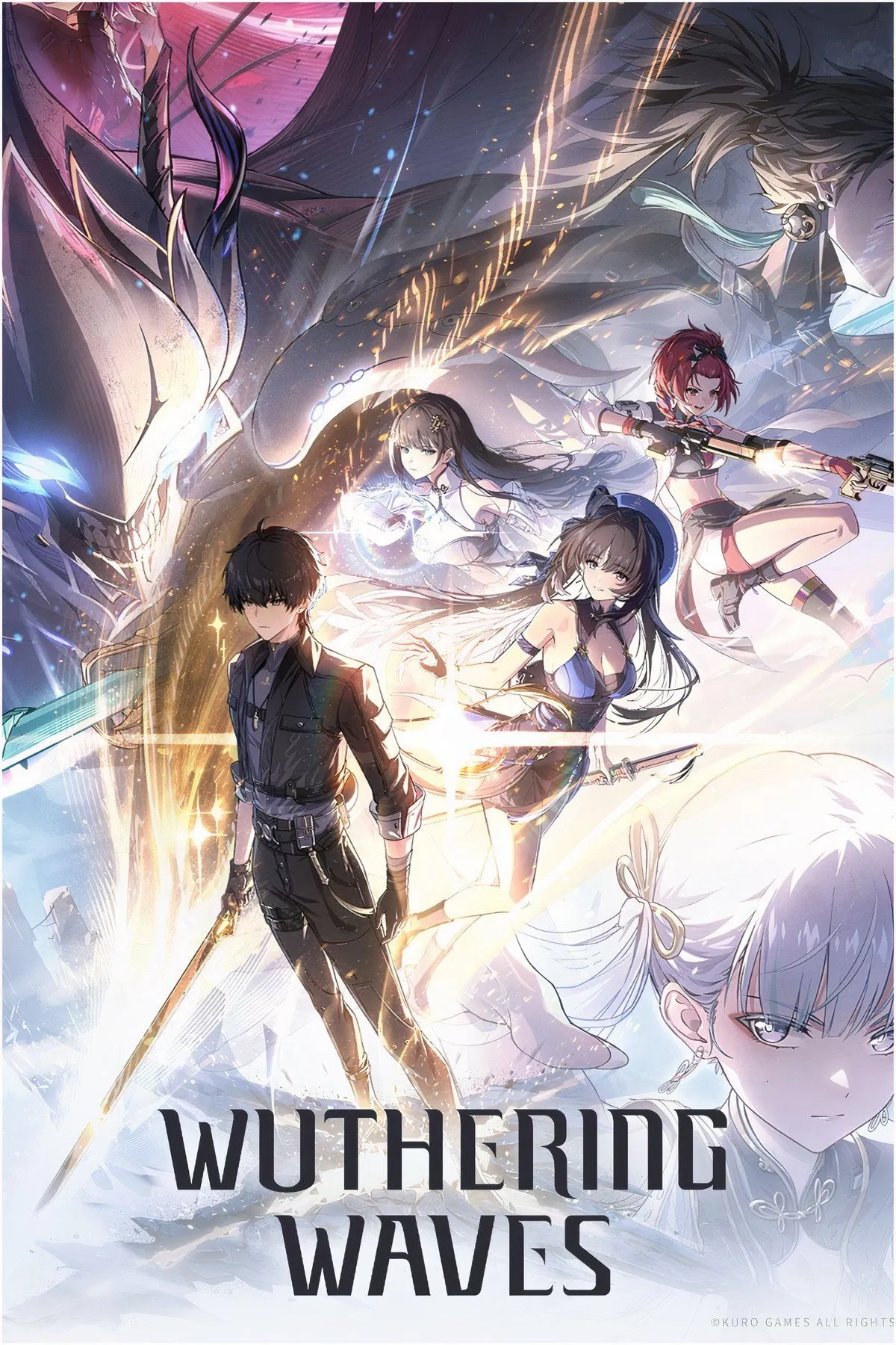 Cảnh chiến đấu tốc độ cao và phong cách nghệ thuật anime trong Wuthering Waves