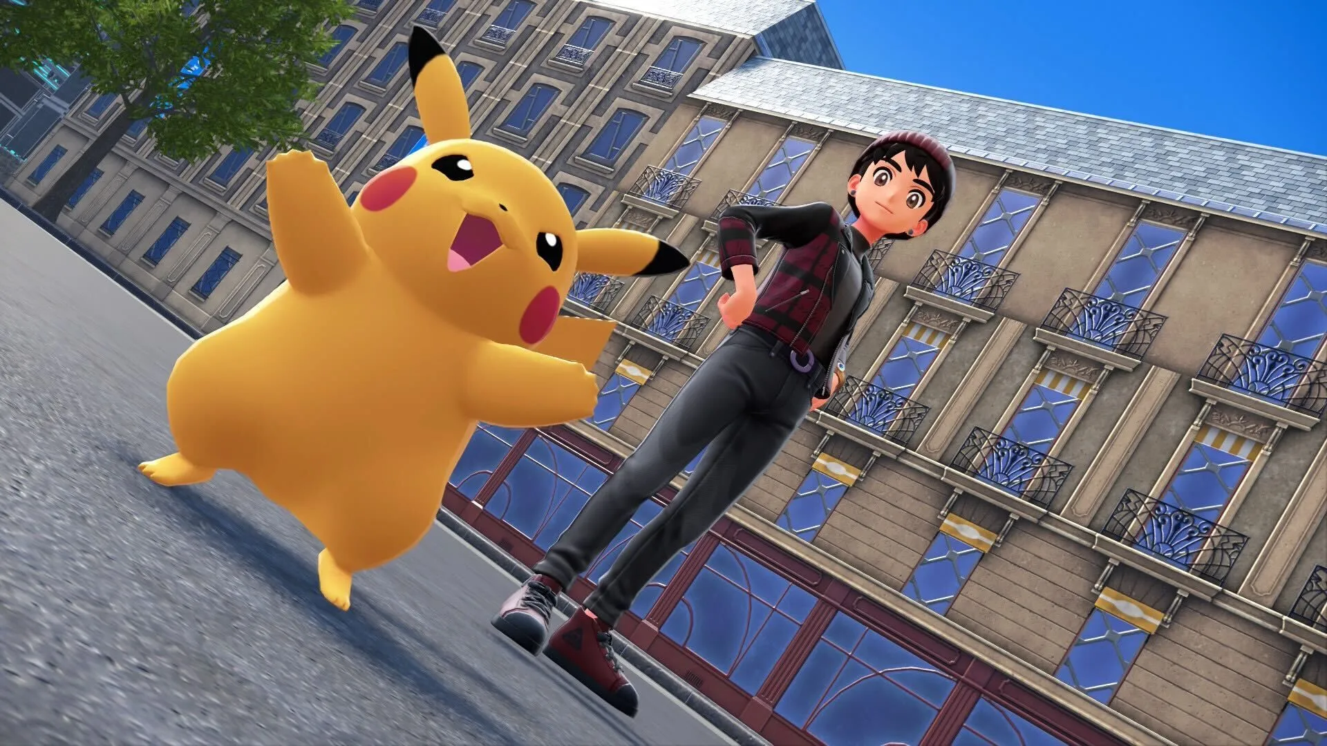 Cảnh farm EXP trong Pokemon Legends Z-A minh họa cơ chế chiến đấu hành động