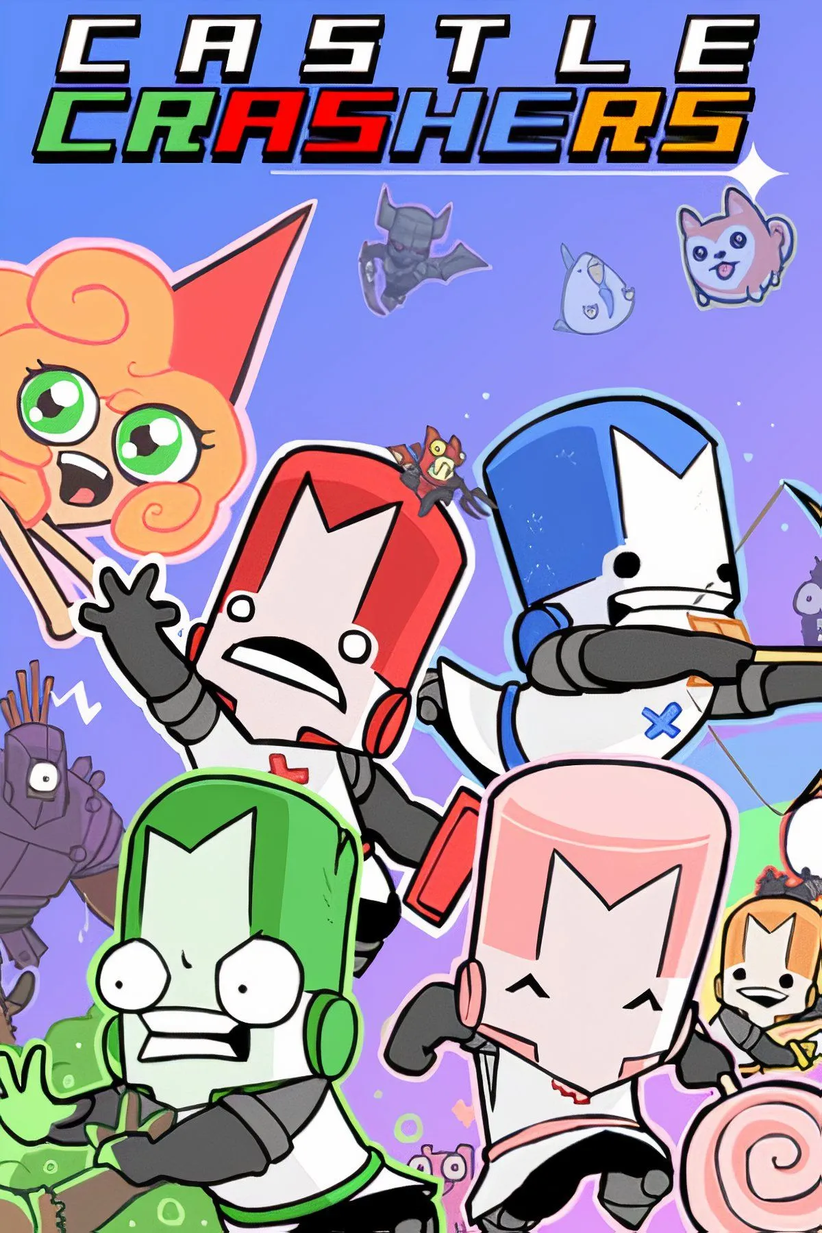 Castle Crashers - beat 'em up co-op 4 người kinh điển trên Steam