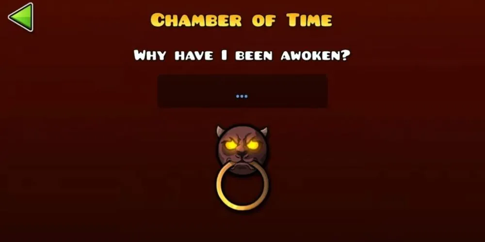 Chamber of Time trong Geometry Dash với nội thất bí ẩn và phần thưởng thời gian