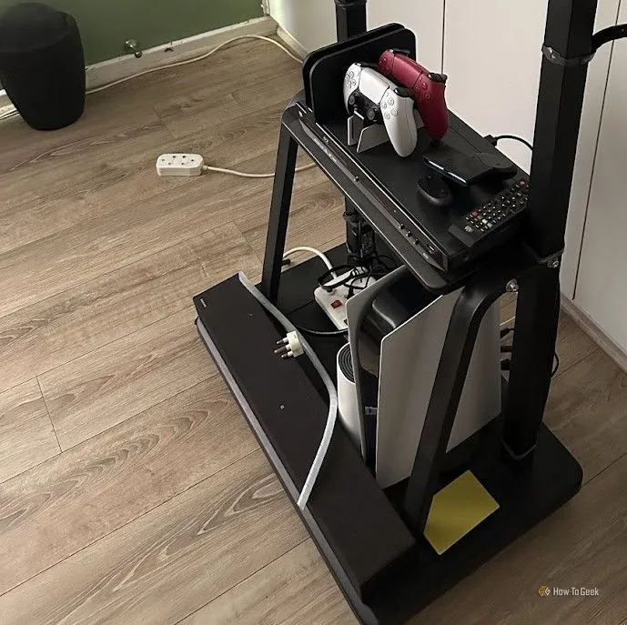 Giá di động AV không kèm TV, kệ dưới đặt soundbar