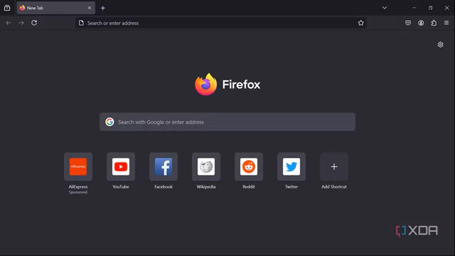 Giao diện Firefox Portable chạy từ USB, hiển thị thanh tab và thanh địa chỉ cho trải nghiệm duyệt web riêng tư