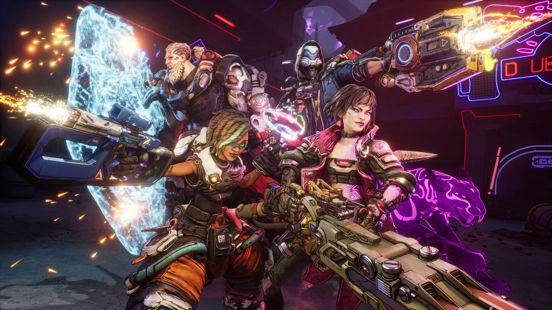 Hình ảnh thông báo về các item bị nerf trong Borderlands 4, nhấn mạnh Crit Knife và thay đổi meta tháng 10/2025