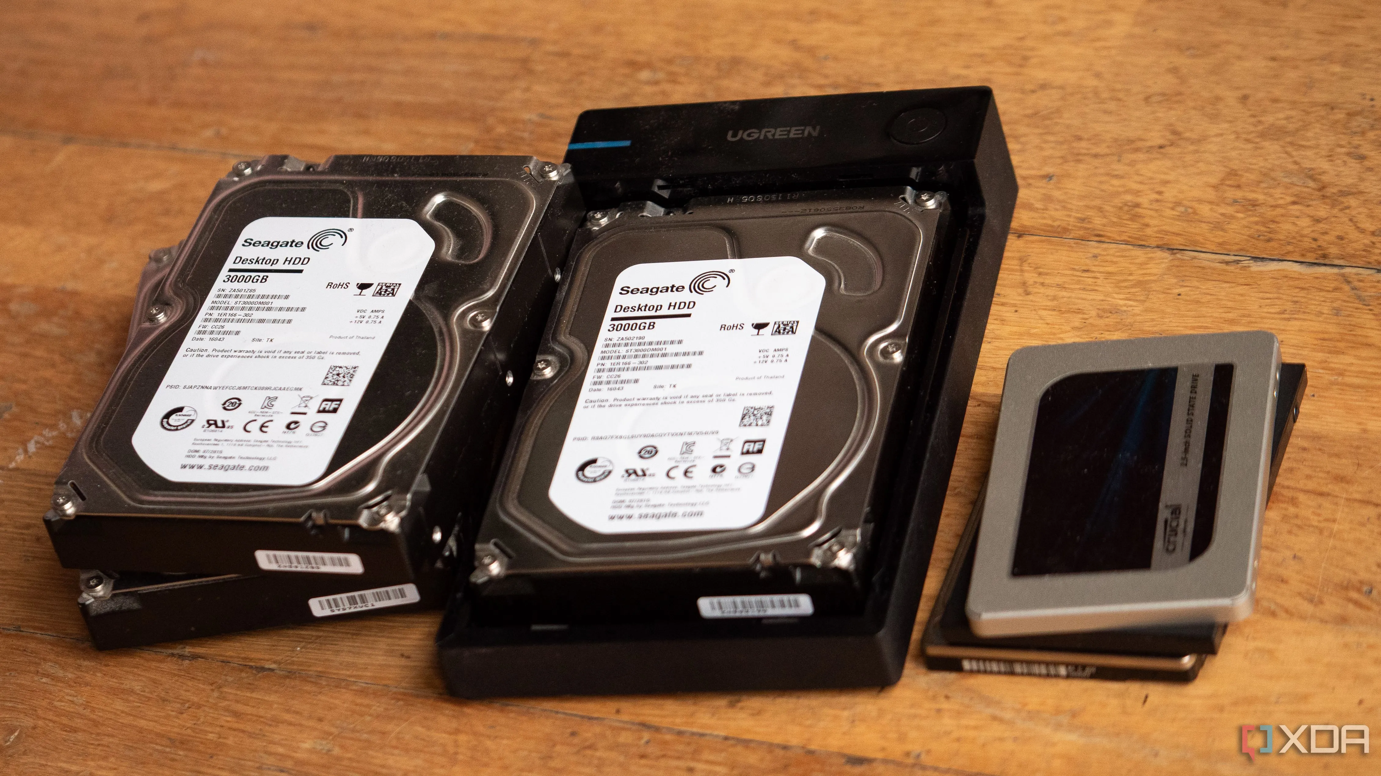 Hộp ổ cứng Ugreen HDD/SSD, ví dụ giải pháp lưu trữ ngoài và backup thay thế RAID nội bộ