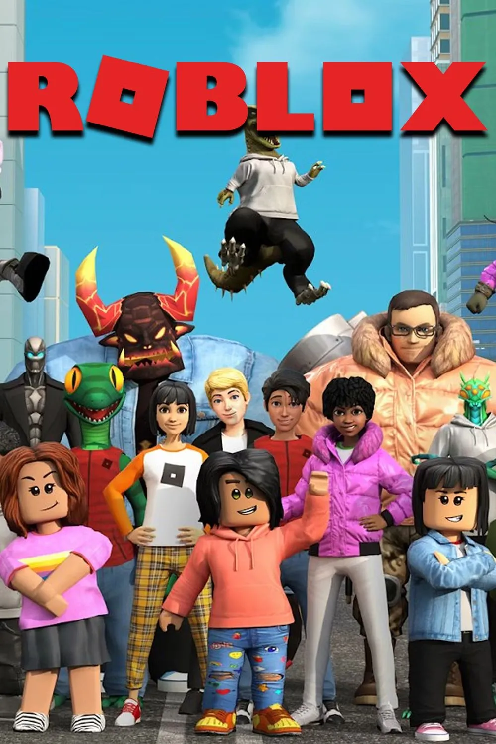 Logo/cover Roblox và thông tin nền tảng, nơi chơi Da Hood trên Roblox