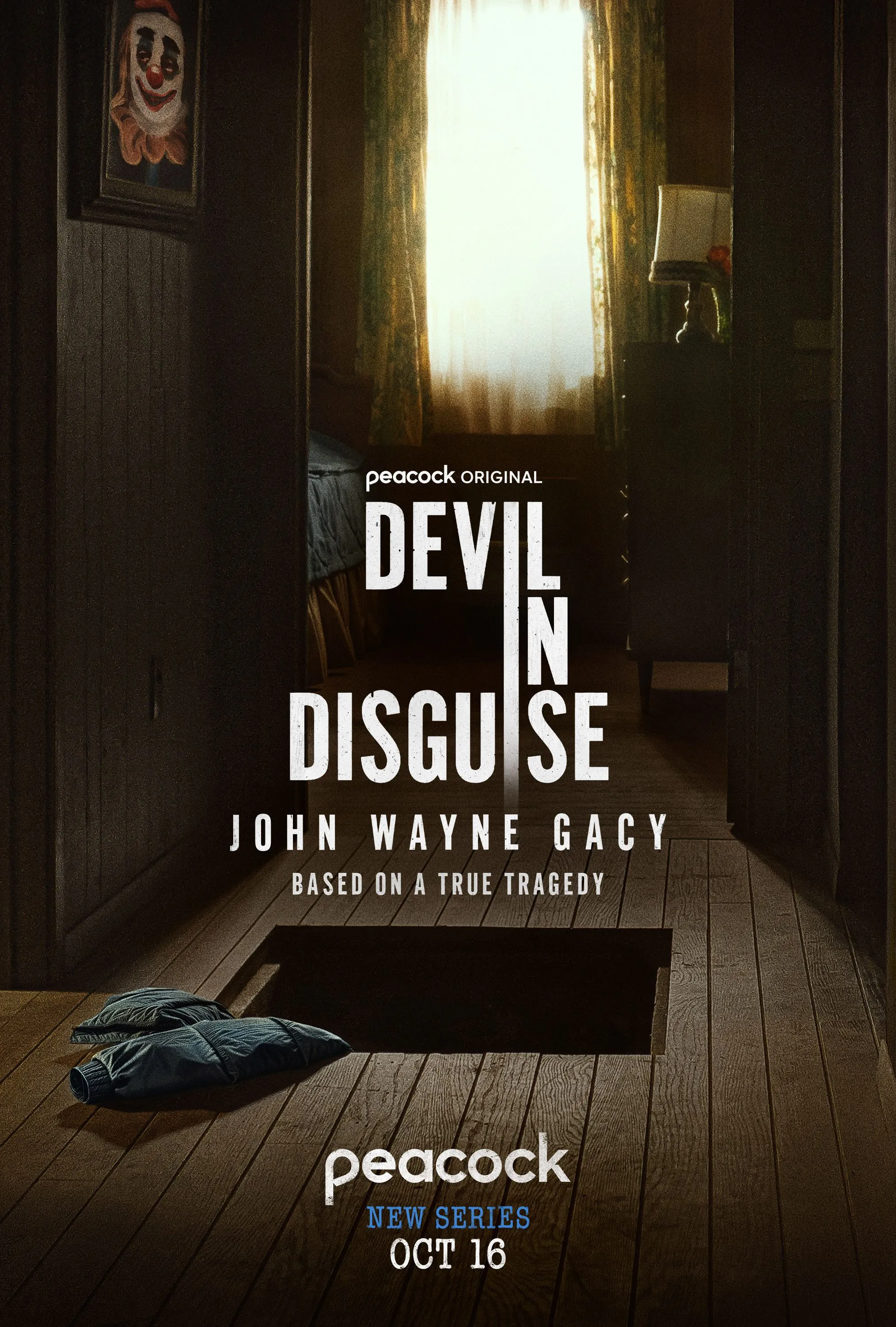Michael Chernus trong Devil In Disguise tái dựng hình ảnh tội phạm John Wayne Gacy, series tội phạm thật đầy ám ảnh