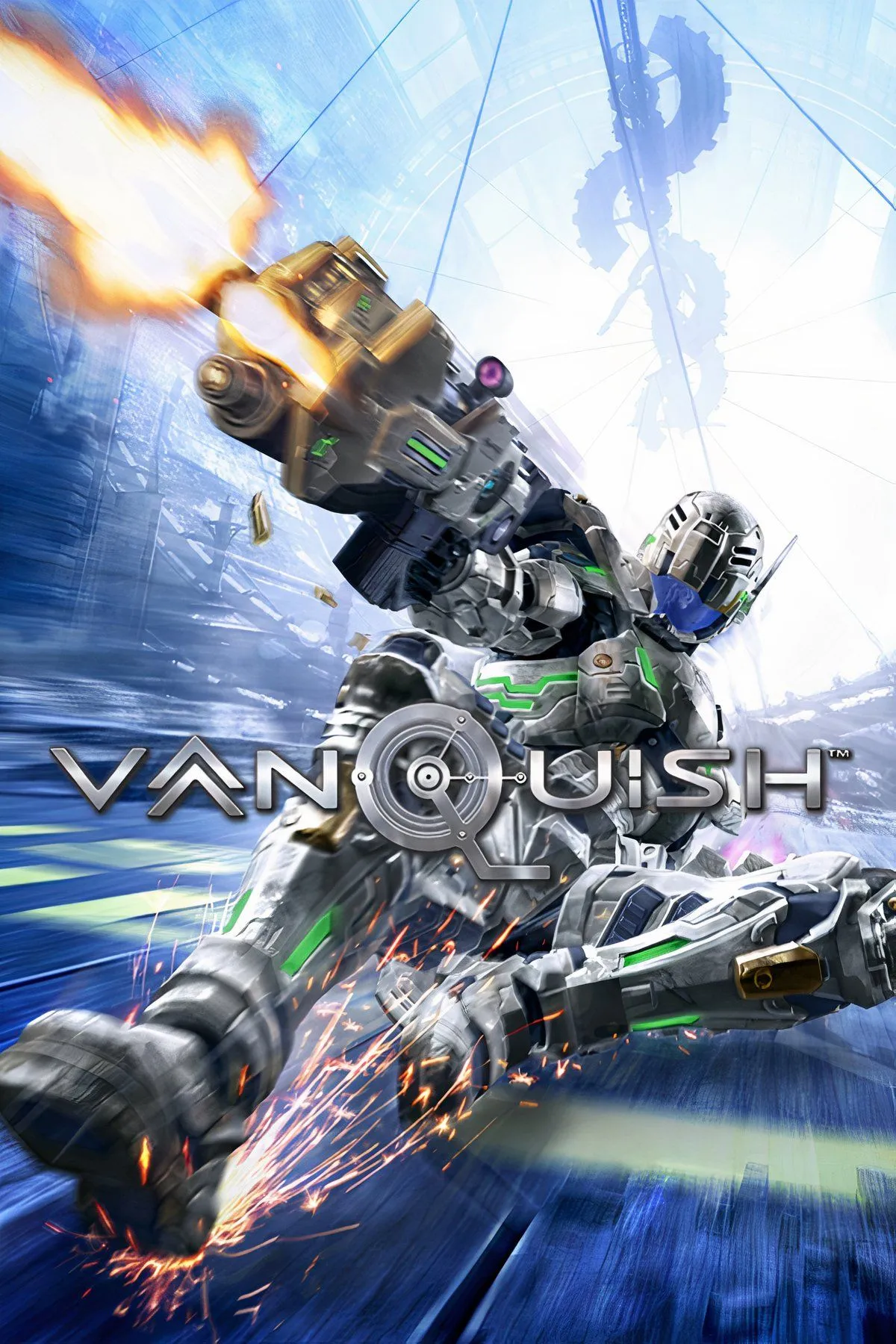 Nhân vật Vanquish thực hiện powerslide chiến thuật, kết hợp slowdown để tấn công hiệu quả