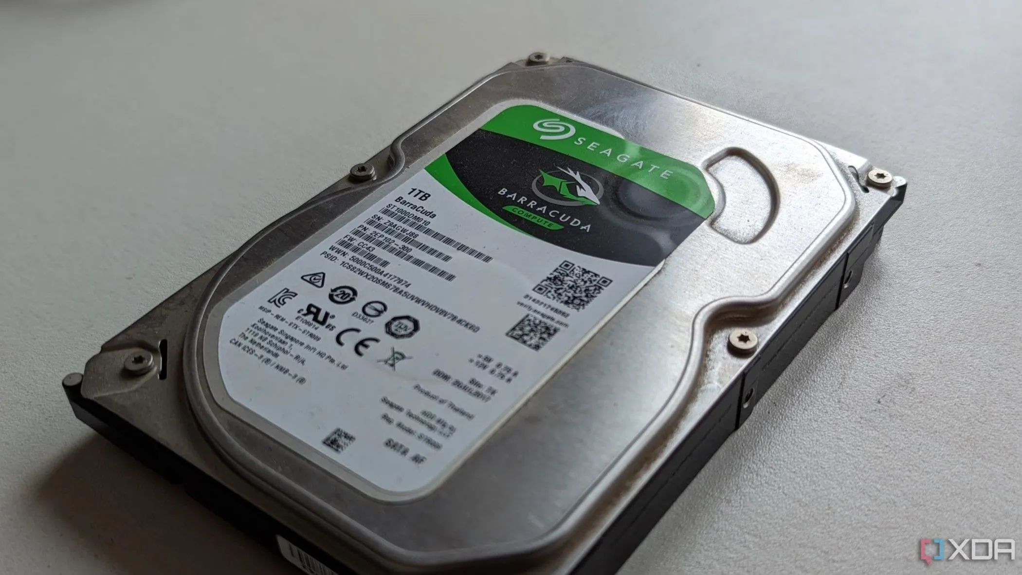 Ổ cứng Seagate HDD 1TB, phù hợp cho backup nhưng không nên là nơi lưu game chính