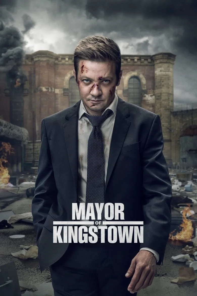 Poster Mayor of Kingstown mùa 4: Jeremy Renner giữa thế giới tội phạm và tù nhân, series tội phạm nặng ký của Taylor Sheridan