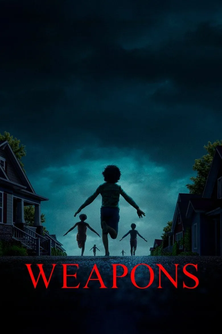 Poster Weapons 2025: phim kinh dị về vụ mất tích trẻ em và sự trở lại ám ảnh
