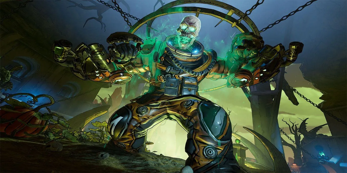 Sự kiện Bloody Harvest trong Borderlands 3 với boss Captain Haunt