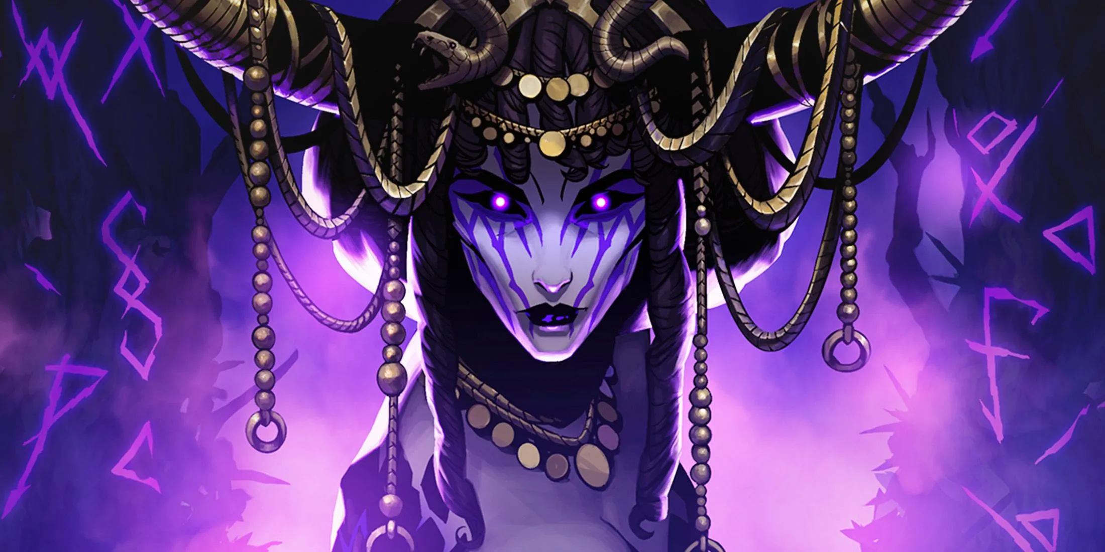 V Rising: artwork Megara the Serpent Queen và phong cách xây lâu đài, game sinh tồn ma cà rồng trên PS5