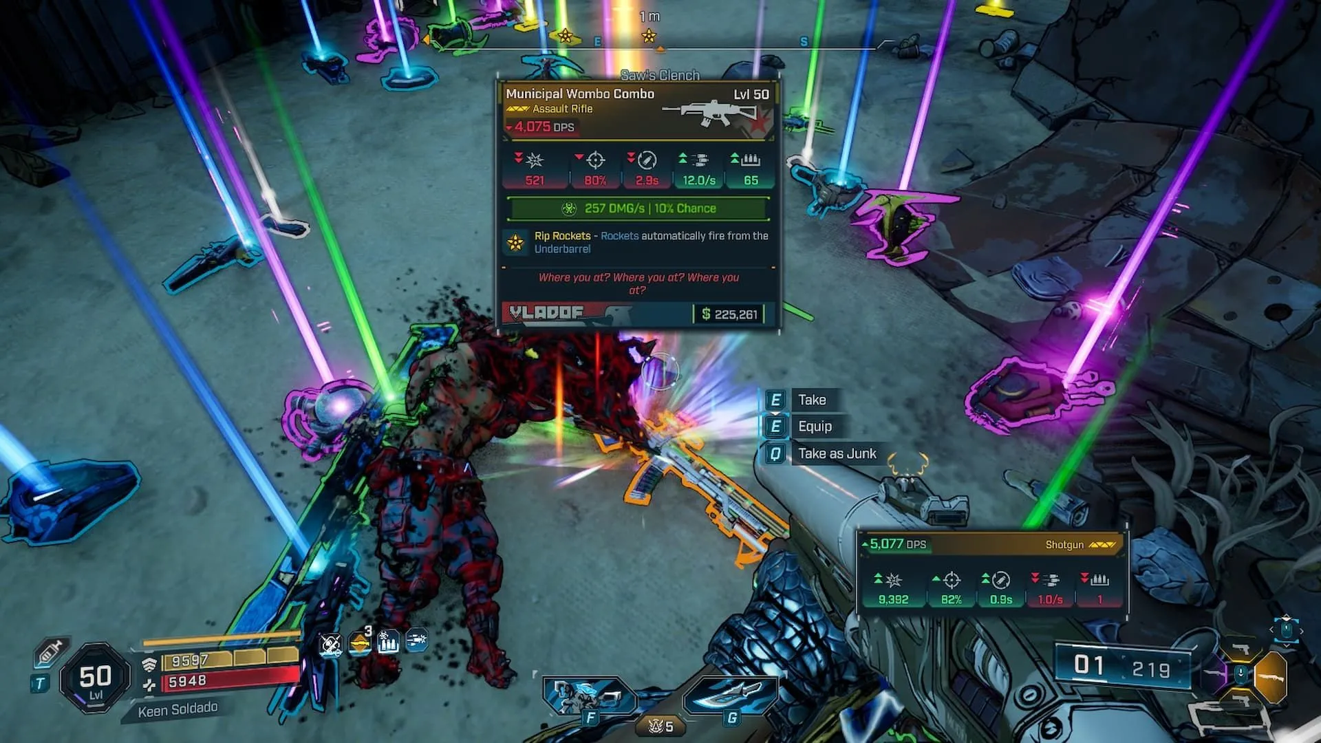 Vũ khí phosphene hiếm vừa rơi trong Borderlands 4, vật phẩm sưu tầm đáng giá