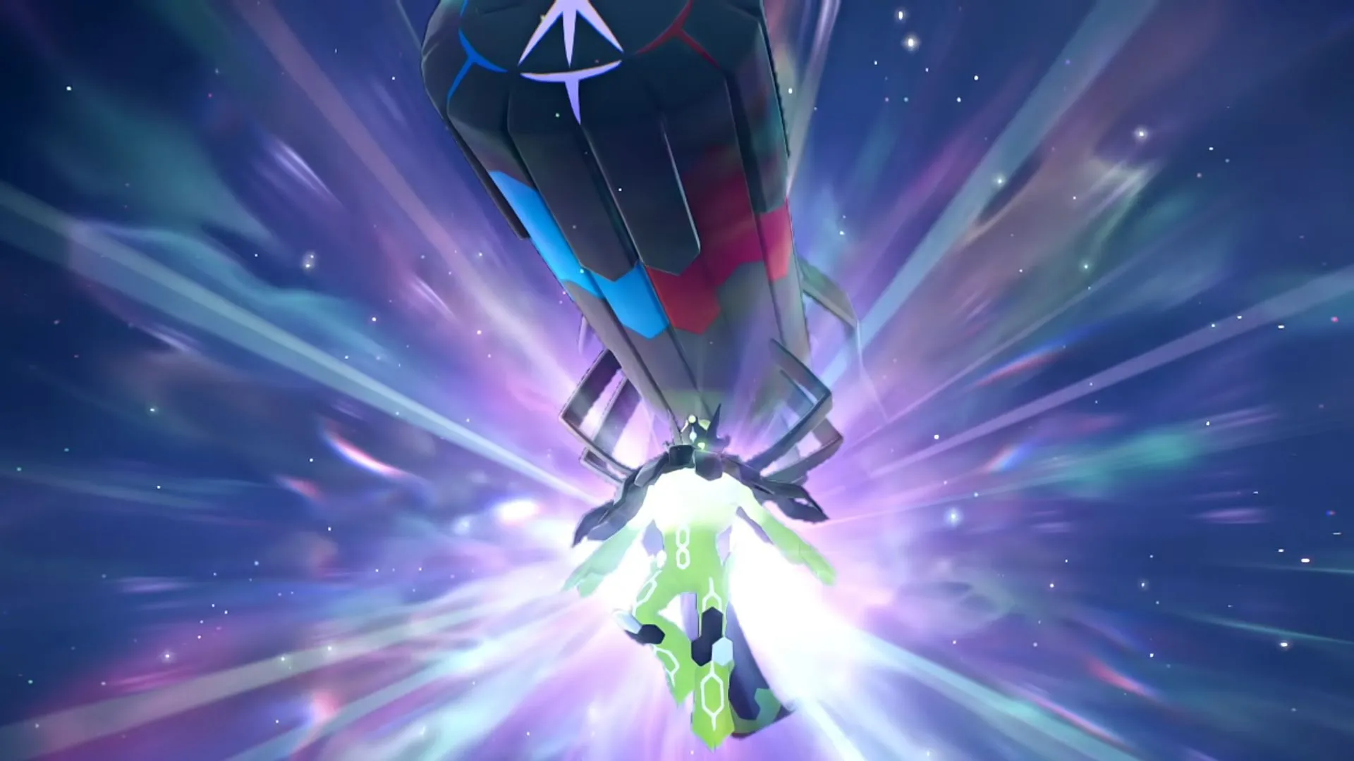 Zygarde Mega Evolve trong trận chiến cuối cùng của Legends Z-A, dạng Dragon/Ground hùng mạnh